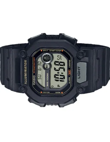 reloj digital deportivo hombre Casio W-737HX-1AV 100m WR alarma luz Led 10 años batería