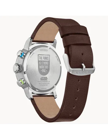 reloj hombre Citizen Luke Skywalker STAR WARS CA0768-07W 44mm 100m WR correa de cuero