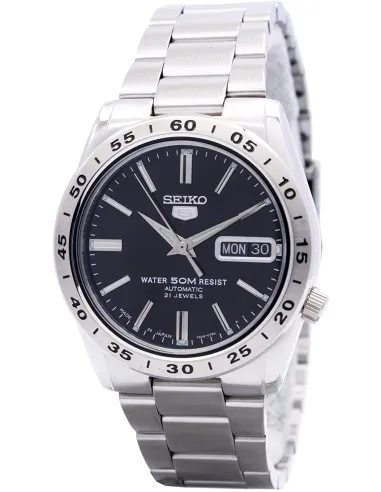 Reloj automático unisex Seiko 5 SNKE01J1 36mm Hecho en Japón 50m WR correa de acero