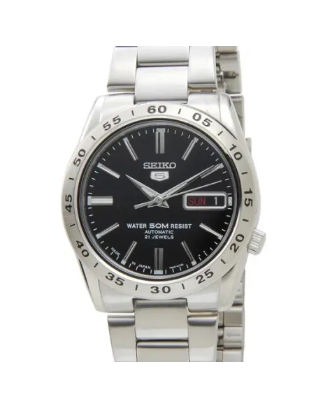 Reloj automático unisex Seiko 5 SNKE01J1 36mm Hecho en Japón 50m WR correa de acero