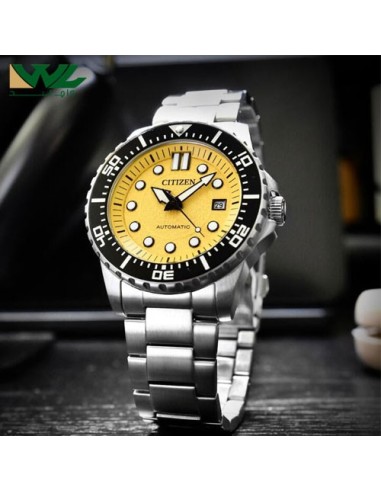 reloj automático buceo hombre Citizen NJ0170-83Z 43mm 100m WR correa de acero