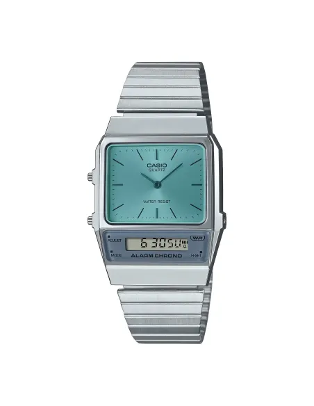 reloj digital analógico unisex vintage Casio AQ-800EC-2A alarma cronógrafo