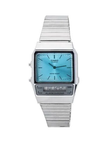 reloj digital analógico unisex vintage Casio AQ-800EC-2A alarma cronógrafo