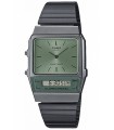 reloj unisex vintage digital analógico Casio AQ-800ECGG-3A Alarma cronógrafo correa de acero