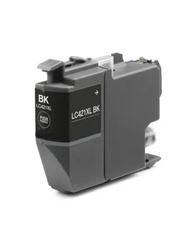 tinta Compatible Brother LC421XL Negro Cartucho de Tinta - LC421XLBK para Brother DCP-J1050DW / DCP-J1140DW / MFC-J1010DW