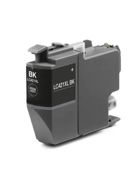 tinta Compatible Brother LC421XL Negro Cartucho de Tinta - LC421XLBK para Brother DCP-J1050DW / DCP-J1140DW / MFC-J1010DW