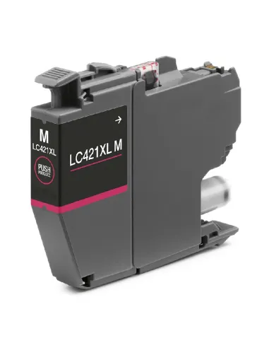 tinta Compatible Brother LC421XL MAGENTA Cartucho de Tinta - LC421XLM para Brother DCP-J1050DW / DCP-J1140DW / MFC-J1010DW