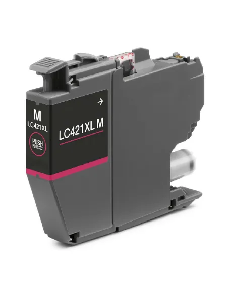 tinta Compatible Brother LC421XL MAGENTA Cartucho de Tinta - LC421XLM para Brother DCP-J1050DW / DCP-J1140DW / MFC-J1010DW