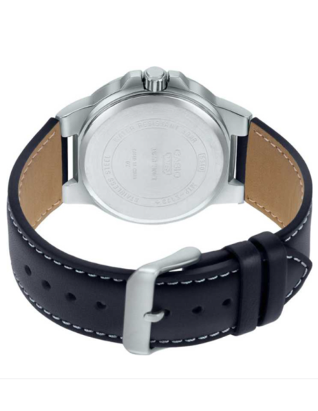 Reloj hombre analógico Casio MTP-E173L-7AV correa de acero inoxidable