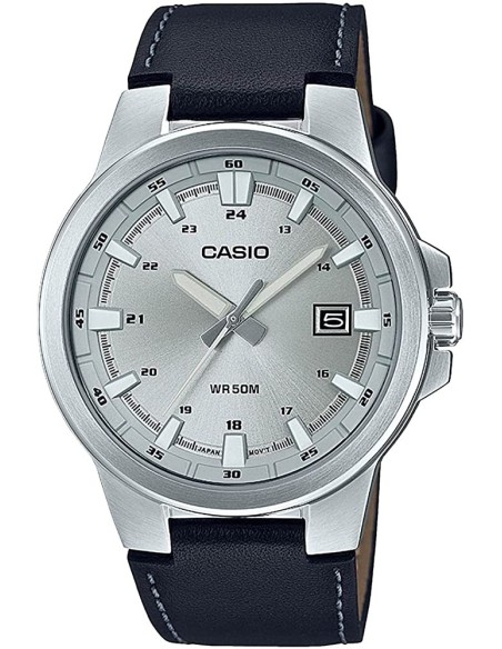 Reloj hombre analógico Casio MTP-E173L-7AV correa de acero inoxidable