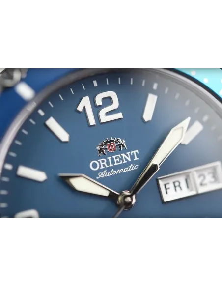 Orient Kamasu RA-AA0818L 41.8mm 200m sapphire crystal automatic divers men’s watch stainless steel bracelet