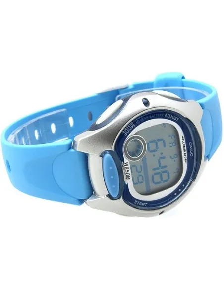 Reloj digital mujer casio lw200-2b cronografo multifuncion electroluminiscente