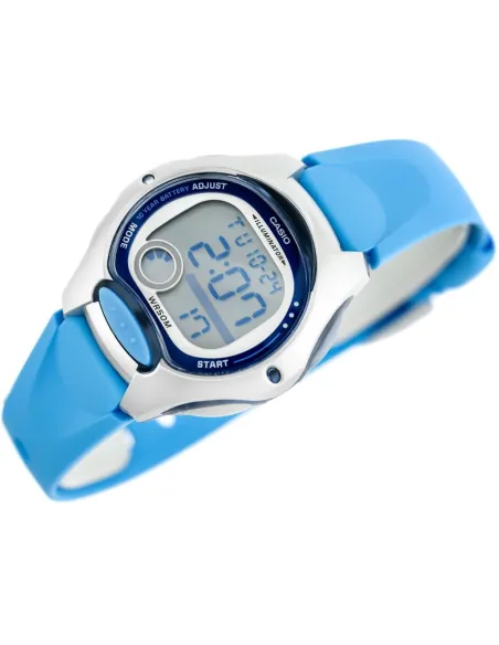 Reloj digital mujer casio lw200-2b cronografo multifuncion electroluminiscente