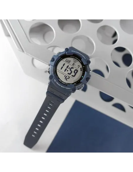Reloj de Pulsera digital CASIO AE-1500wh-2a 5 alarmas 100m water resist