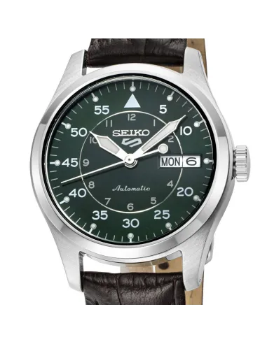 Reloj automático hombre Seiko 5 Sports SRPJ89K1 'Kelly Green Flieger' 36.4mm