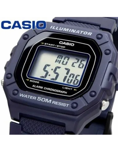 Reloj CASIO digital caballero W-218h-2av
