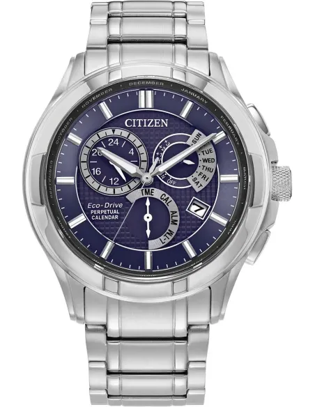 Citizen Calibre 8700 BL8160-58L 42mm 100m WR Calendario Perpetuo movimiento Eco-drive