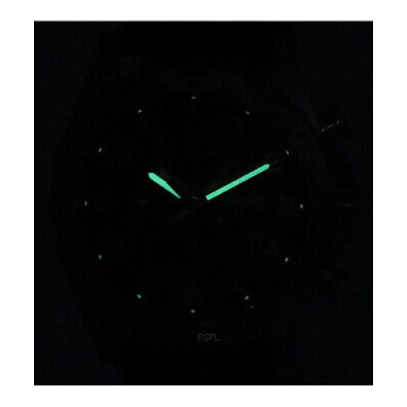 Casio MTP-W500L-1AV 43.9mm Hora Mundial 50m WR correa de cuero Indicador de batería Alarma