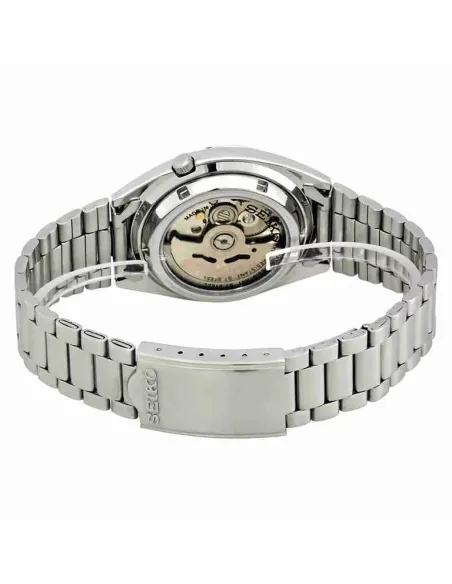reloj unisex automático Seiko 5 SNXS73J1 37mm Hecho en Japón correa de acero