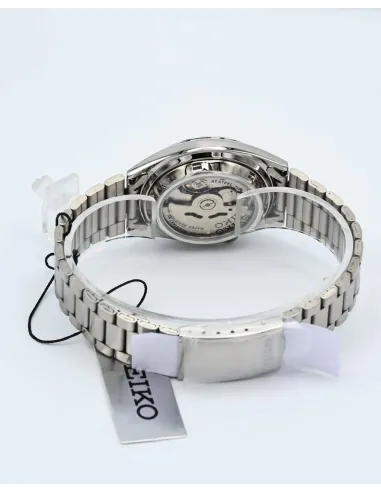 reloj unisex automático Seiko 5 SNXS73J1 37mm Hecho en Japón correa de acero