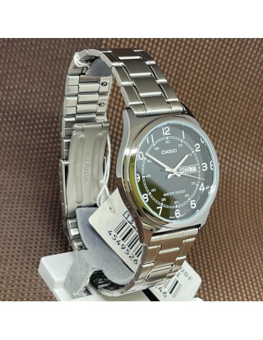 reloj clásico analógico hombre Casio MTP-V006D-1B2 38mm correa de acero