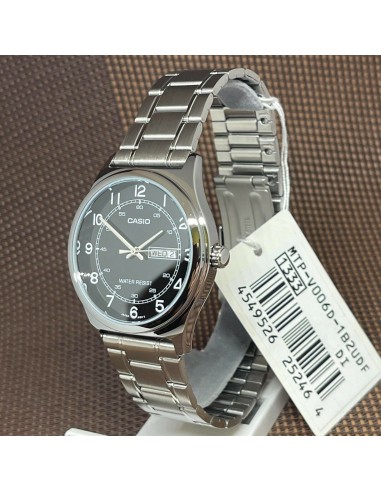 reloj clásico analógico hombre Casio MTP-V006D-1B2 38mm correa de acero
