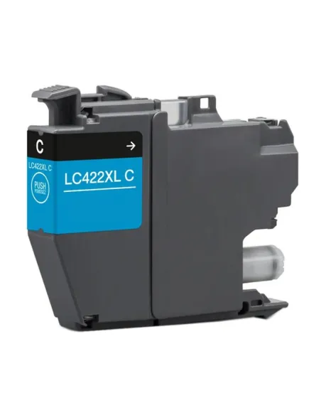 tinta compatible Brother LC-422XL CIAN Cartucho de Tinta LC422XLCpara Brother MFC-J5340DW, MFC-J5345DW, MFC-J5740DW, MFC-J6540DW