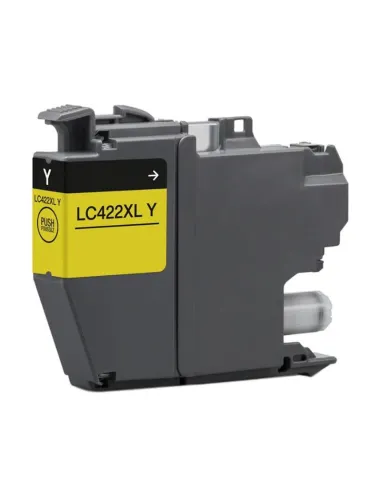 tinta compatible Brother  lc422 LC-422XL AMARILLO MFC-J5340DW, MFC-J5345DW, MFC-J5740DW, MFC-J6540DW, MFC-J6940DW