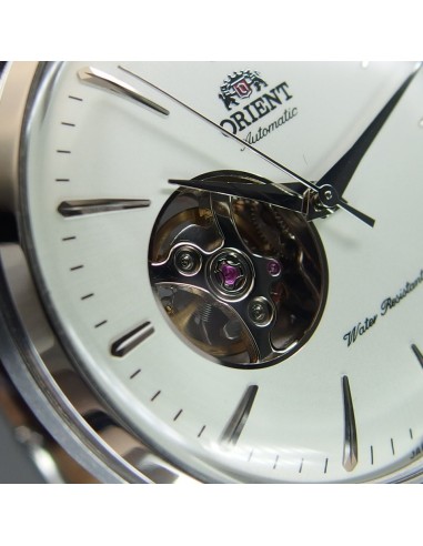 reloj automático hombre Orient Bambino Semi-Skeleton RN-AG0005S JDM 40.5mm correa de cuero JDM (mercado interior japonés)