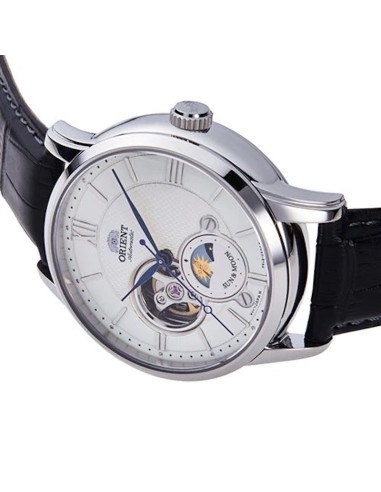 Reloj automático hombre Orient Sun & Moon Semi-Skeleton RN-AS0003S JDM 40.5mm 50m WR Cristal de zafiro