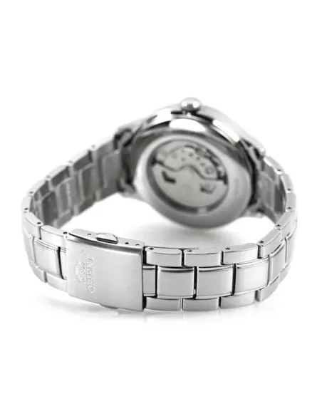reloj automático hombre Orient Sun & Moon RA-AS0008B 42mm 50m WR cristal de zafiro correa de acero