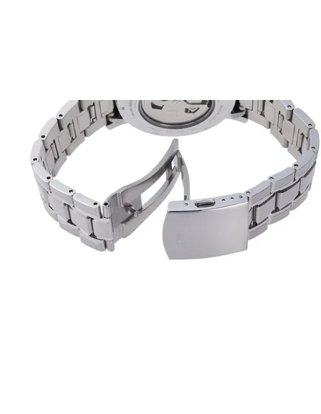 reloj automático hombre Orient Sun & Moon RA-AS0008B 42mm 50m WR cristal de zafiro correa de acero