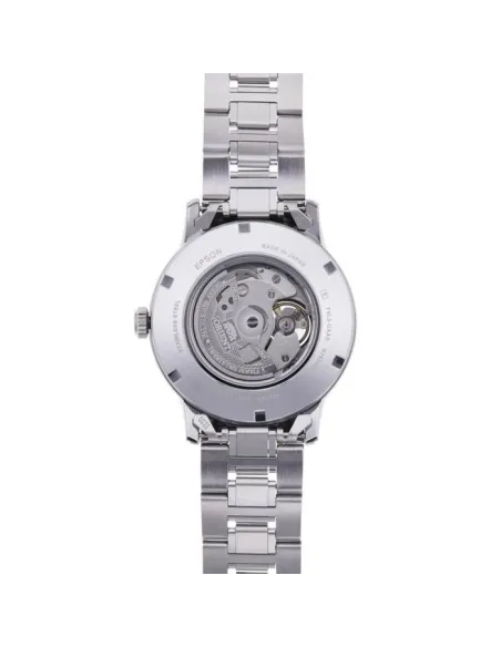 reloj automático hombre Orient Sun & Moon RA-AS0008B 42mm 50m WR cristal de zafiro correa de acero