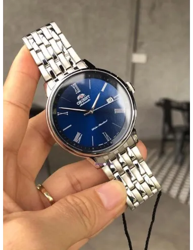 reloj automático hombre Orient Contemporary RA-AC0J03L 42.4mm 50m WR correa de acero (admite cuerda manual)