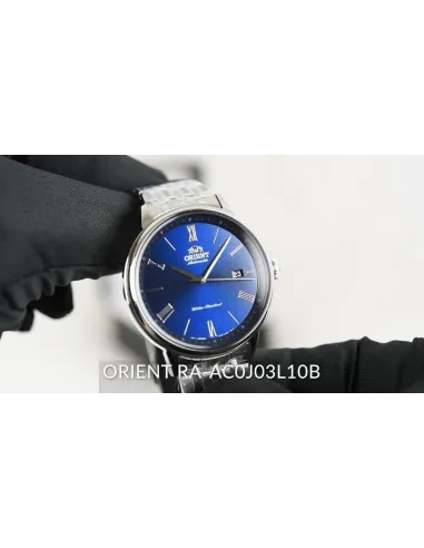 reloj automático hombre Orient Contemporary RA-AC0J03L 42.4mm 50m WR correa de acero (admite cuerda manual)