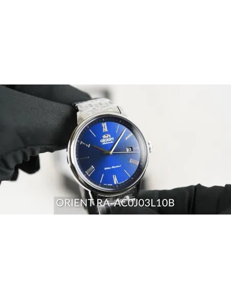 reloj automático hombre Orient Contemporary RA-AC0J03L 42.4mm 50m WR correa de acero (admite cuerda manual)