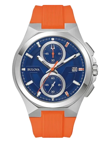reloj cronógrafo hombre Bulova 96B407 Marc Anthony Maquina Limited Edition 46mm 100m WR cristal de zafiro