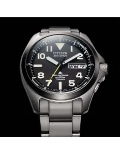 reloj radio-control hombre Citizen Promaster Land TITANIUM PMD56-2952 JDM 39mm Cristal de Zafiro