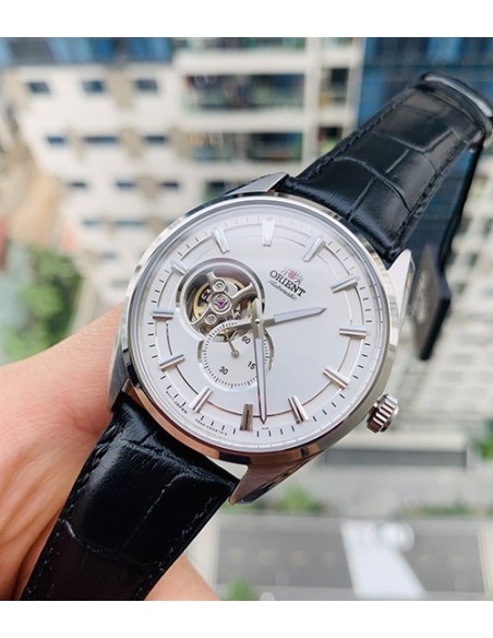 Reloj automático hombre Orient Contemporary RN-AR0003S JDM 40.8mm Semi-Skeleton cristal de zafiro 50m