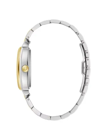 reloj automático hombre Bulova Sutton Open Heart 98A308 33mm 30m WR correa de acero
