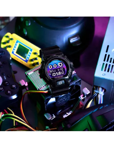 reloj hombre Casio G-Shock Classic DW-6900RGB-1 200m WR resistente a los golpes