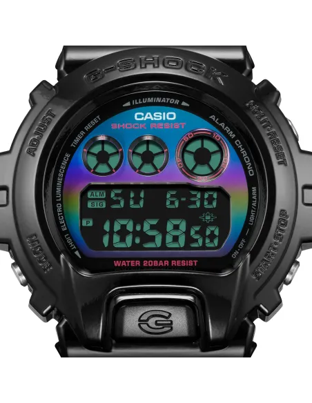 reloj hombre Casio G-Shock Classic DW-6900RGB-1 200m WR resistente a los golpes
