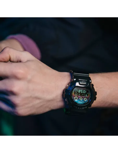 reloj hombre Casio G-Shock Classic DW-6900RGB-1 200m WR resistente a los golpes