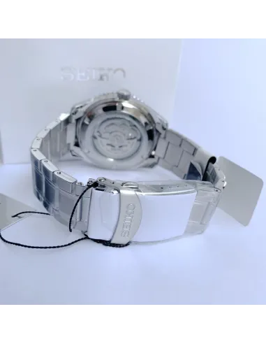Reloj automático hombre Seiko 5 Sports SRPB89J1 Hecho en Japón 44mm 100m WR correa de acero