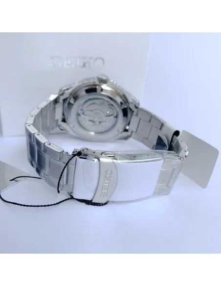 Reloj automático hombre Seiko 5 Sports SRPB89J1 Hecho en Japón 44mm 100m WR correa de acero