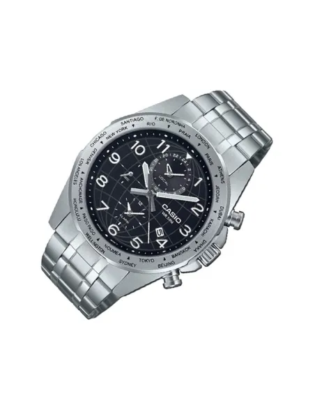 reloj deportivo hombre Casio MTP-W500D-1AV 43.9mm 50m WR Hora Mundial