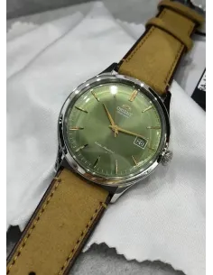 reloj automático hombre Orient Bambino RA-AC0P01E 42mm correa de cuero 2