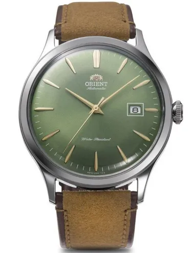 reloj automático hombre Orient Bambino RA-AC0P01E 42mm correa de cuero
