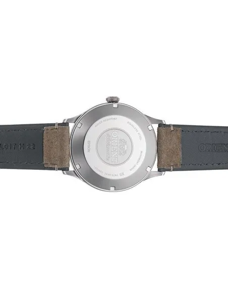 reloj automático hombre Orient Bambino RA-AC0P02L 42mm correa de cuero (acepta cuerda manual)