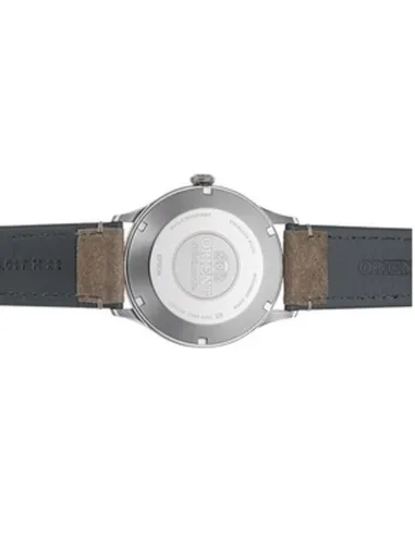 reloj automático hombre Orient Bambino RA-AC0P03L 42mm correa de cuero (acepta cuerda manual)